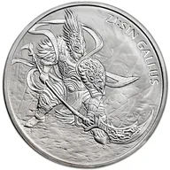1 Unze Silbermünze Südkorea Gallus 2017