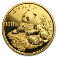 1/20 Unze Goldmünze China Panda 1998