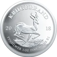 1 Unze Silbermünze Krügerrand 2019 - polierte Platte