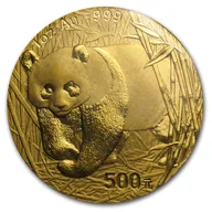 1/20 Unze Goldmünze China Panda 2001