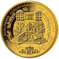 1/2 Unze Goldmünze - 100 Euro Schlösser Augustusburg und Falkenlust in Brühl 2018 (A)