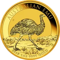 1 Unze Goldmünze Australien Emu 2018