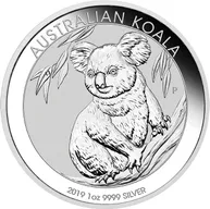 1 Unze Silbermünze Australien Koala 2019