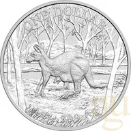 1 Unze Silbermünze Australien Känguru 2016 (RAM)