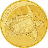 1 Unze Goldmünze Niue Schildkröte 2019