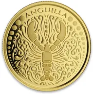 1 Unze Goldmünze EC8 Anguilla - Lobster 2018