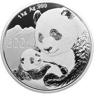 1 Kilogramm Silbermünze China Panda 2019 proof