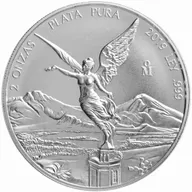 2 Unzen Silbermünze Mexiko Libertad 2019