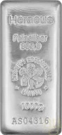 1 Kilogramm Silberbarren Heraeus