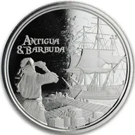 1 Unze Silbermünze EC8 Antigua & Barbuda - Rum Runner 2019