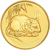 1 Unze Goldmünze Australien Lunar II Maus 2008