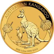 1/4 Unze Goldmünze Australien Känguru 2020