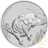 1 Unze Silbermünze Australien Koala 2022