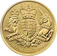 1 Unze Goldmünze Großbritannien Royal Arms 2020
