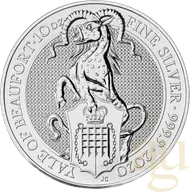 10 Unzen Silbermünze Queens Beasts Yale 2020
