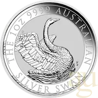 1 Unze Silbermünze Australien Schwan 2020