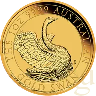 1 Unze Goldmünze Australien Schwan 2020
