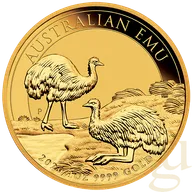 1 Unze Goldmünze Australien Emu 2020