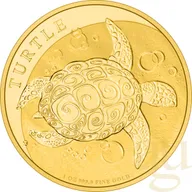 1 Unze Goldmünze Niue Schildkröte 2024
