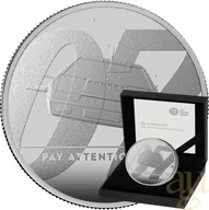 1 Unze Silbermünze Großbritannien James Bond 007 Pay Attention - 2020 polierte Platte