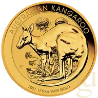 1/10 Unze Goldmünze Australien Känguru 2021