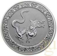 1 Unze Silbermünze Niue Celestial Animals - The Yellow Snake 2020
