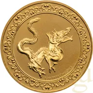 1 Unze Goldmünze Niue Celestial Animals - The Red Yellow Snake 2020