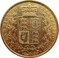 1 Pfund Sovereign Victoria Wappen