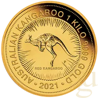 1 Kilogramm Goldmünze Australien Känguru 2021