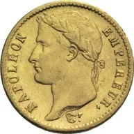 20 Francs Goldmünze Napoleon I mit Kranz