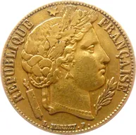 20 Francs Goldmünze Ceres