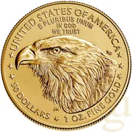 1 Unze Goldmünze American Eagle 2021 - neues Design Type 2
