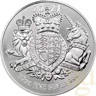 10 Unzen Silbermünze Großbritannien Royal Arms 2021