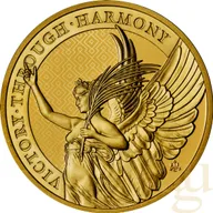 1 Unze Goldmünze St. Helena - The Queen´s Virtues - Victory 2021
