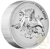 5 Unzen Silbermünze Australien Wedge Tailed Eagle 2021 High Relief - polierte Platte