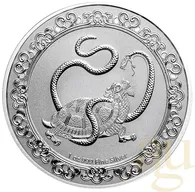 1 Unze Silbermünze Niue Celestial Animals - The Black Turtle 2021