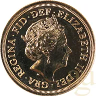 2 Pfund Goldmünze Sovereign verschiedene