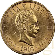 10 Pesos Goldmünze Kuba