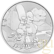 1 Unze Silbermünze Tuvalu The Simpsons Family 2021