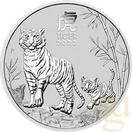 10 Kilogramm Silbermünze Australien Lunar III Tiger 2022