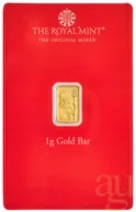1 Gramm Goldbarren The Royal Mint - Henna