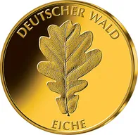 20 Euro Goldmünze Deutscher Wald - Eiche 2010 (A)