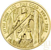 1 Unze Goldmünze Myths and Legends - Little John 2022