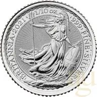 1/10 Unze Silbermünze Britannia
