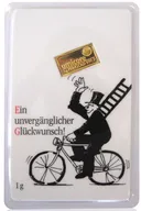 1 Gramm Goldbarren Glückwunsch