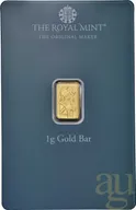 1 Gramm Goldbarren The Royal Mint - Happy Birthday