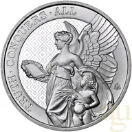 1 Unze Silbermünze St. Helena - The Queen´s Virtues - Truth 2022
