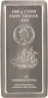 100 Gramm Silber Cook Islands Münzbarren