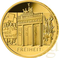 1/2 Unze Goldmünze - Säulen der Demokratie - 100 Euro Freiheit 2022 (A)