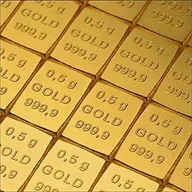 0,5 Gramm Goldbarren